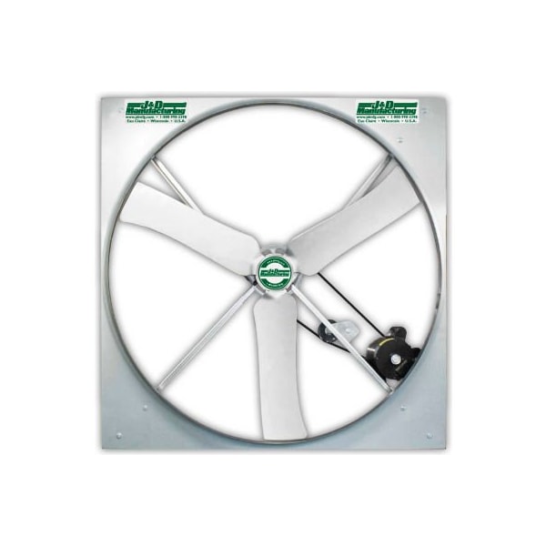 J & D Manufacturing J&D 50" Panel Fan - Belt Drive - 230V - 1HP - 1PH - 22,700 / 15,200 CFM VPX50GV31012 - main